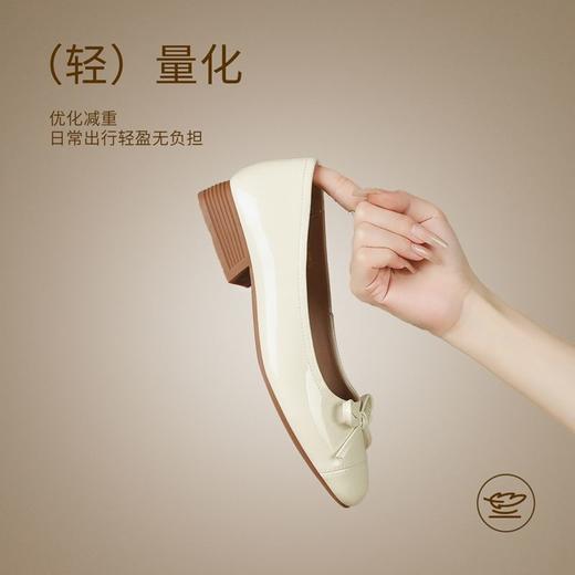 ZHR法式平底浅口单鞋女2025新款舒适轻便奶奶鞋软底ins百搭小皮鞋 商品图5