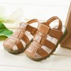 【团购】儿童真皮凉鞋夏季防滑软底学步鞋男童韩版包头沙滩鞋21-35 商品缩略图3
