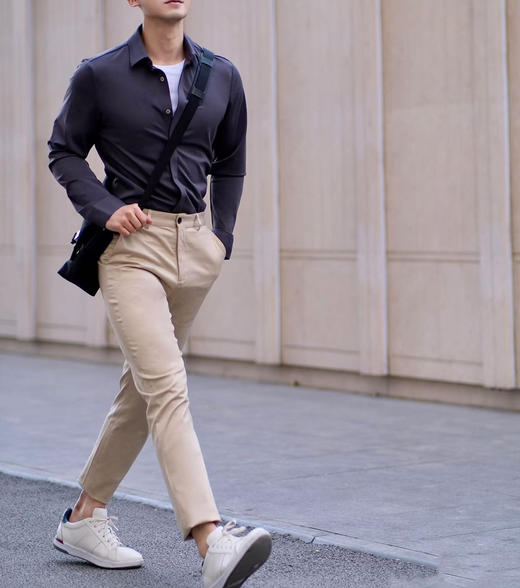 lulu同款男士速干休闲衬衫041502 商品图10