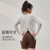 【限时秒】YOGACODE【火树银花系列】宽松大码瑜伽服罩衫女微胖女孩运动罩衫长袖DWA215161 商品缩略图3
