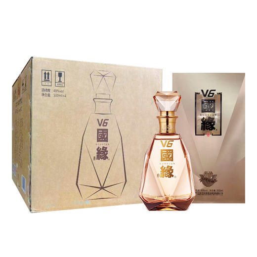 【酒厂直营】今世缘浓香型白酒国缘V6单瓶49度500ml 商品图4