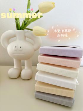 JOANNALONNG Kid's 春夏儿童天鹅绒坑条加档舞蹈连裤袜丝袜