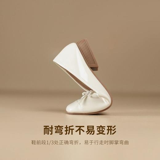 ZHR法式平底浅口单鞋女2025新款舒适轻便奶奶鞋软底ins百搭小皮鞋 商品图4