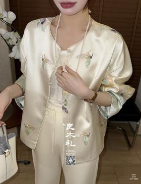 【不换不退】良木礼国风绣花外套（2575）