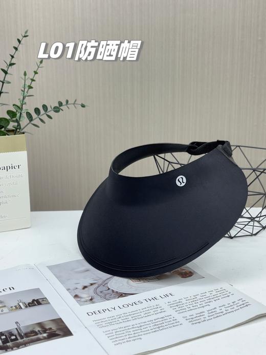 D042628新款情侣款无感3D一体冰丝UV防晒空顶帽 商品图11