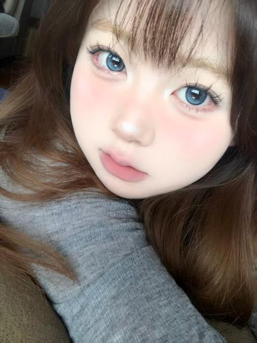 【大直径】ButterGU-雪落星轨 蓝-14.5mm【年抛0-1000度 含525/575】 商品图1