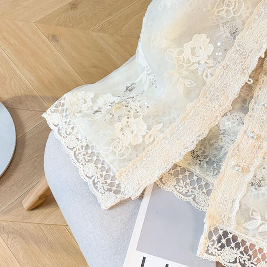 2025夏季新款复古新中式国风改良文艺立体刺绣薄款圆领马甲上衣女 商品图3