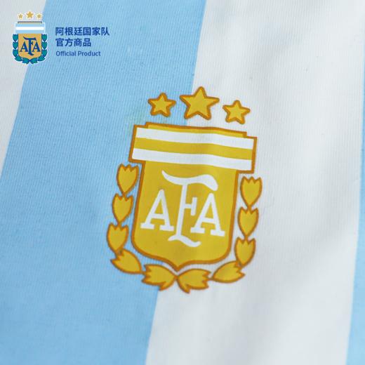 【官方正版】阿根廷国家队 | 童装蓝白条纹印号短袖夏季清爽梅西 商品图4