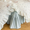 【5折购】舒氧°柔糯棉公主花边床裙款四件套 四季可用柔软透气套件 商品缩略图4