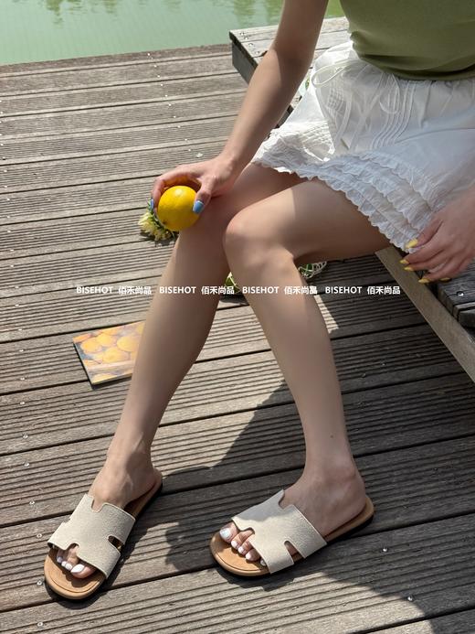 新品磨砂平底拖鞋689B52576（W） 商品图3