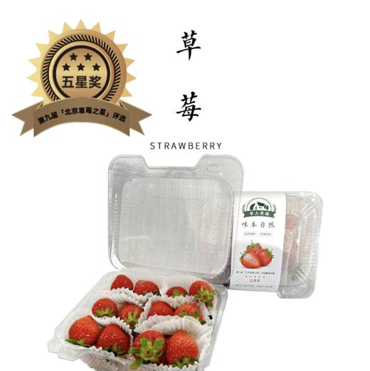 【草莓丰收季超级拼团】平人有机草莓3盒包邮装（ 400g*3）个头虽小 风味足 商品图1