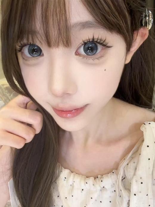 【大直径】ButterGU-雪落星轨 蓝-14.5mm【年抛0-1000度 含525/575】 商品图4