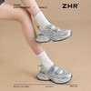 ZHR则则5CM增高镂空老爹鞋女夏季网面透气魔术贴运动老爹凉鞋女鞋 商品缩略图9