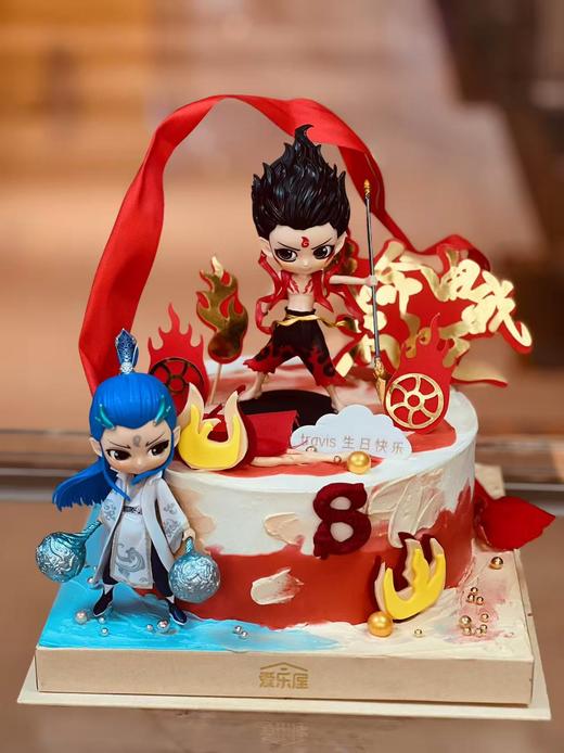 哪吒闹海蛋糕 商品图0