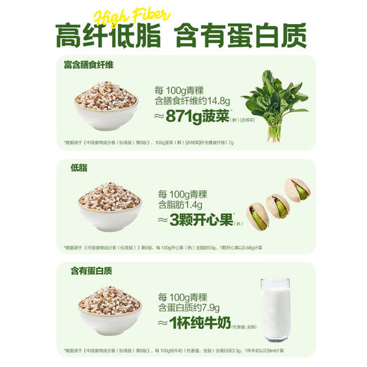 MM 山姆 丰耕季 有机低脂三色青稞 2kg 商品图3