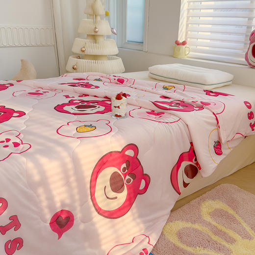 儿童清凉卡通夏季凉感丝夏凉被透气亲肤不闷汗楼兰 商品图0