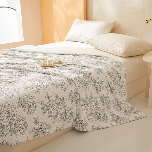 清凉一楼兰夏必备黑科技凉感印花夏凉被AB面亲肤柔软透气 商品图6