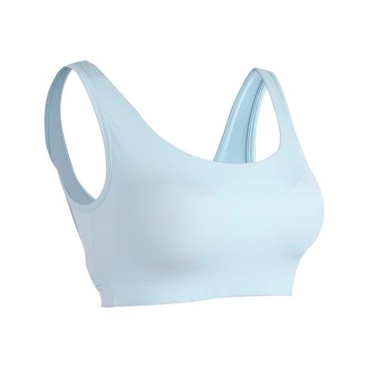 【限时秒】YOGACODE【火树银花系列】裸感运动内衣女固定杯修身显瘦简约美背背心DWB115138 商品图4