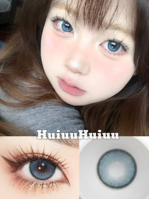【大直径】ButterGU-雪落星轨 蓝-14.5mm【年抛0-1000度 含525/575】 商品图0