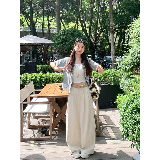 【169元任选2件】最后一波现货！压褶直筒休闲裤 商品图2