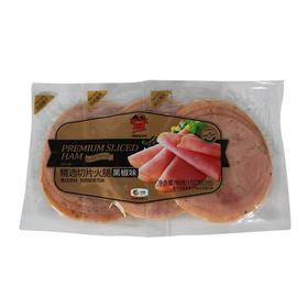 万威客精选切片火腿黑椒味150G（3小包）