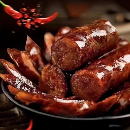 湖北襄阳保康县山水韵麻辣腊肠500g/袋 商品图3