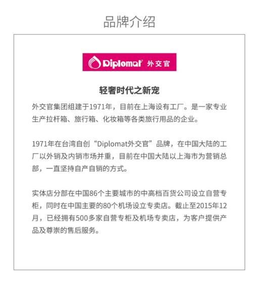 Diplomat外交官商务休闲电脑双肩背包HM-1590L 外交官双肩包 商品图4