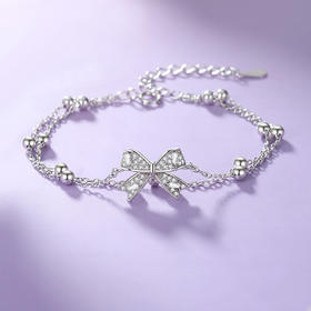 Winy925银春夏新品闪耀蝴蝶结