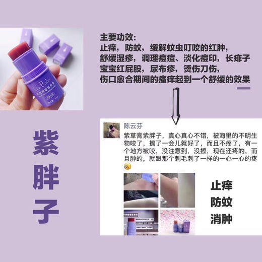 采华之滋天然蜂蜜紫草膏（小紫胖）4.5g 商品图5