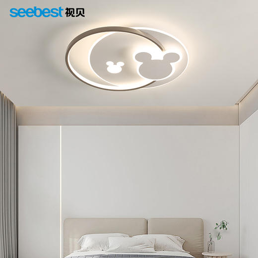 小米奇圆-厚板卧室灯 商品图3