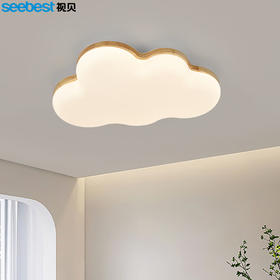 奶芙云-厚板卧室灯