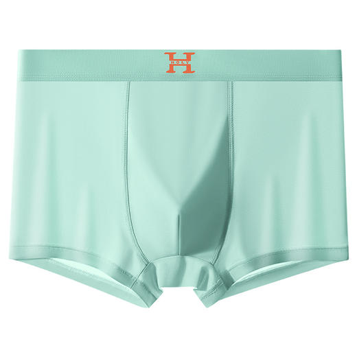 【59元拍4条】宝娜斯男士超薄凉感无痕内裤 丝光凉感透气平角内裤 商品图4