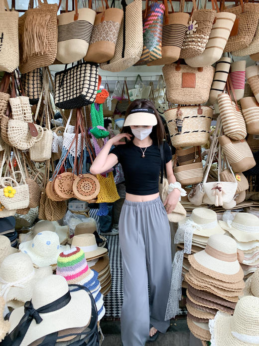 【149元任选2件】 现货！抽绳宽松休闲裤 商品图6