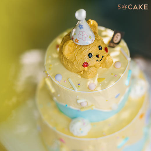 【甜熊漫游】焦糖风味芒果戚风蛋糕 商品图2