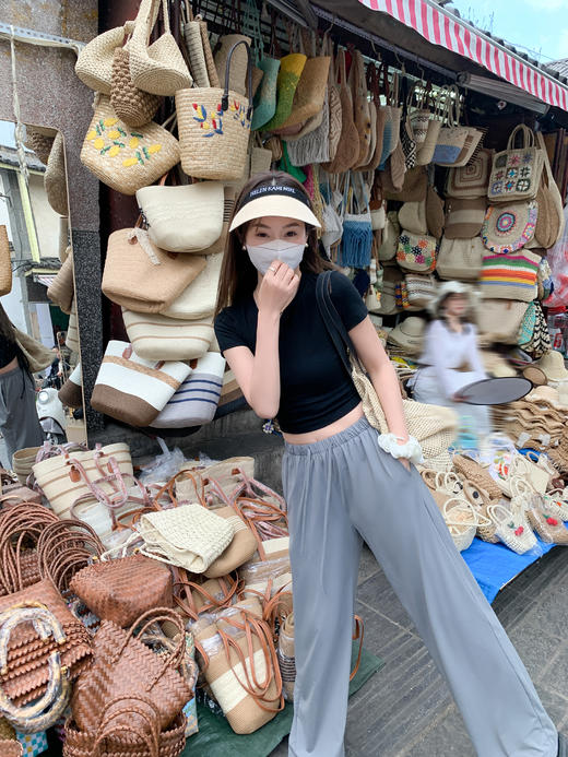 【149元任选2件】 现货！抽绳宽松休闲裤 商品图7