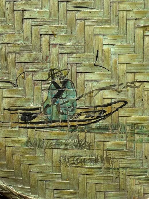 文人绘梅花与松下高士图蒲扇，顺丰包邮 商品图13