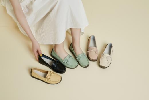 🤩时代的眼泪【停产清仓外贸出口真皮舒适透气豆豆鞋] 🌈大牌代工厂出来的少量尾货，老板生意不好做， 🔥 要钱不要货了， ，休闲鞋/豆豆鞋/四季鞋，真皮面料 商品图1