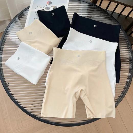 LULU抑菌护腰提臀安全裤一包三条 商品图1