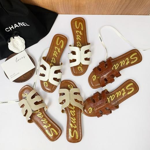 💕2025夏日奢侈大牌同款拖鞋合集💰69-89解锁小羊皮拖鞋❗❗ 年年人气都CHAO高的拖鞋又来啦 🥰夏天的气息一下就有了｜ 🆕ROAADN奢侈大牌同款夏日拖鞋 鞋型整体就很轻便 商品图2