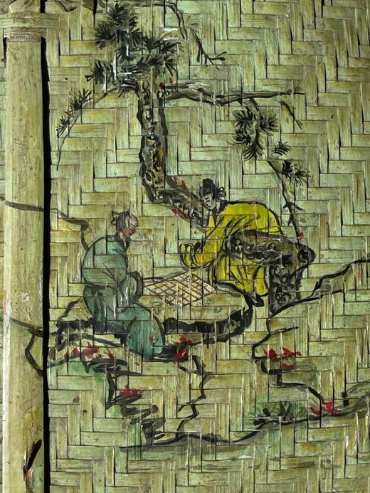 文人绘梅花与松下高士图蒲扇，顺丰包邮 商品图12