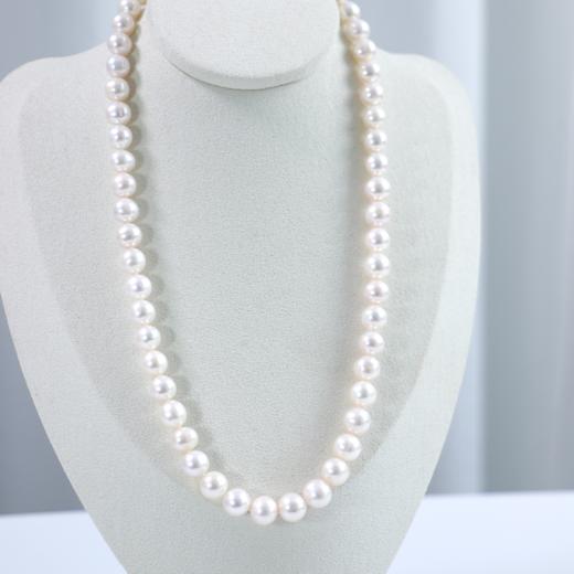 源头直采精挑级！温柔岁月妈妈珠 淡水无核珍珠  8～9mm 礼盒装  近圆微瑕(下单5天左右发货) 商品图4