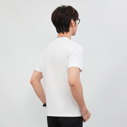 【120支系列】HX 夏季圆领短袖T恤匹马棉S102522725101/02 商品图2