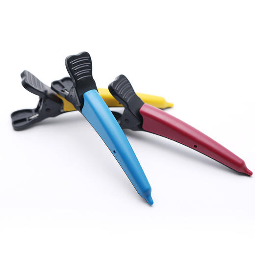 美发海豚夹发廊专用发型师理发造型分区专业定位长嘴夹无痕夹无痕夹美发夹子理发夹子定位夹 商品图3