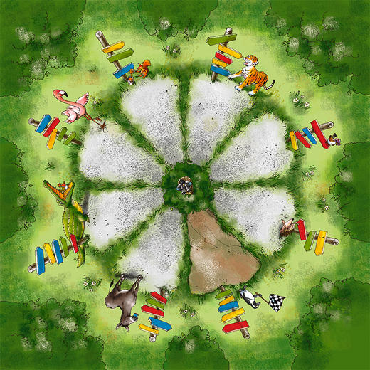 HABA 教育游戏乐园 十合一 桌游 适合3岁+ 多种玩法，锻炼各项能力 德国品牌-1305173001 商品图9