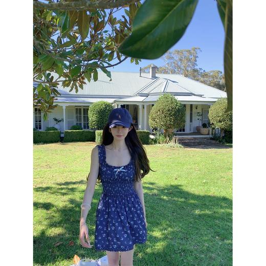 金蘑菇菇  蓝花楹 / 出片利器 春天想穿的蓝裙子 商品图0