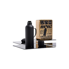 学古一原传家壶迷你 · 黑套装 钛杯束口袋茶滤便携 595ml