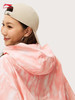 李宁（LI-NING）防晒宽松运动风衣女子晕染满印连帽外套夹克AFDU374 商品缩略图4