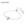 【顺丰速达】Swarovski/施华洛世奇Gema520【情人节限定 】半心贴贴'白蓝渐变色'爱心项链手链套装BF 商品缩略图4