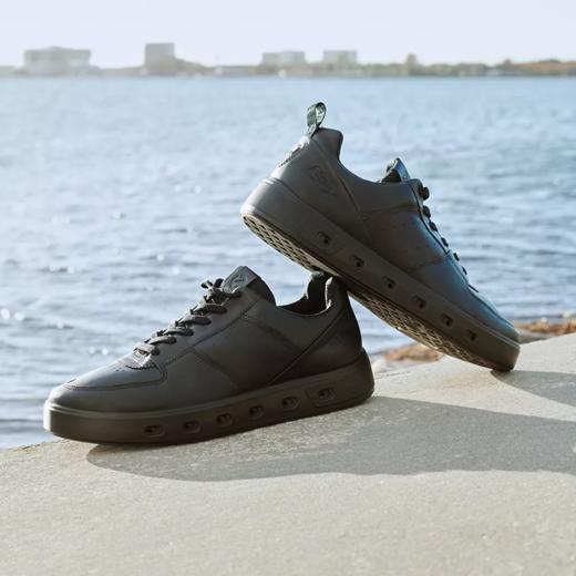 【无鞋盒】【休闲720】ECCO爱步男子板鞋520814透气排湿软弹 
 商品图0