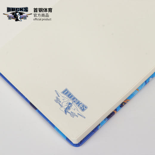 【官方正版】北京首钢俱乐部 | 霹雳鸭笔记本卡通形象PU封皮球迷周边 商品图4